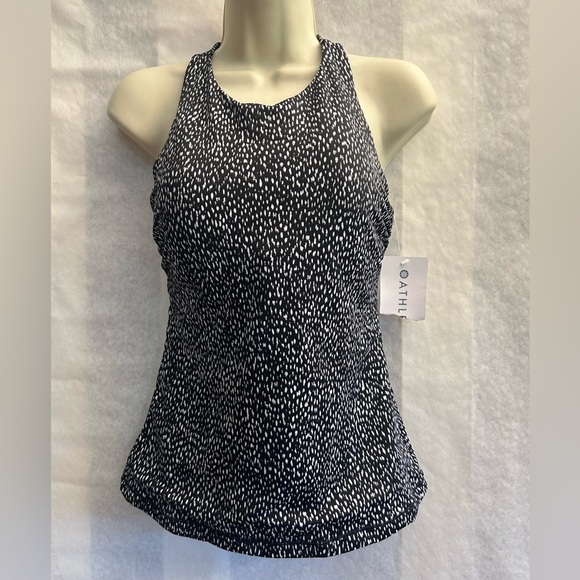 Athleta Maldives Bra top tankini swim sport top animal print NWTSz-34-B/C. AA3 - Picture 4 of 11
